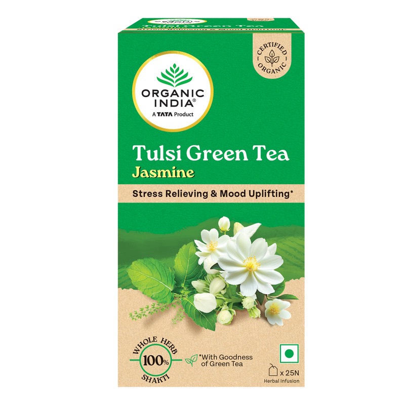 Organic India Tulsi Green Tea Jasmine