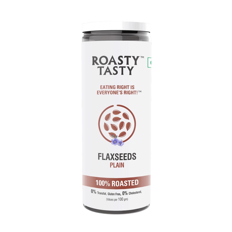 Roasty Tasty Roasted Flax Seeds - Plain
