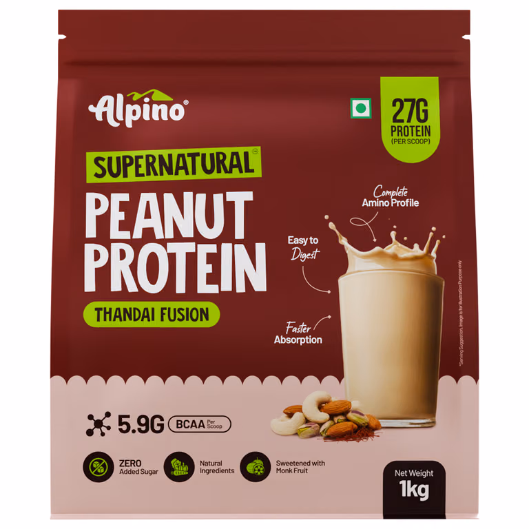Alpino Peanut Protein Thandai Fusion