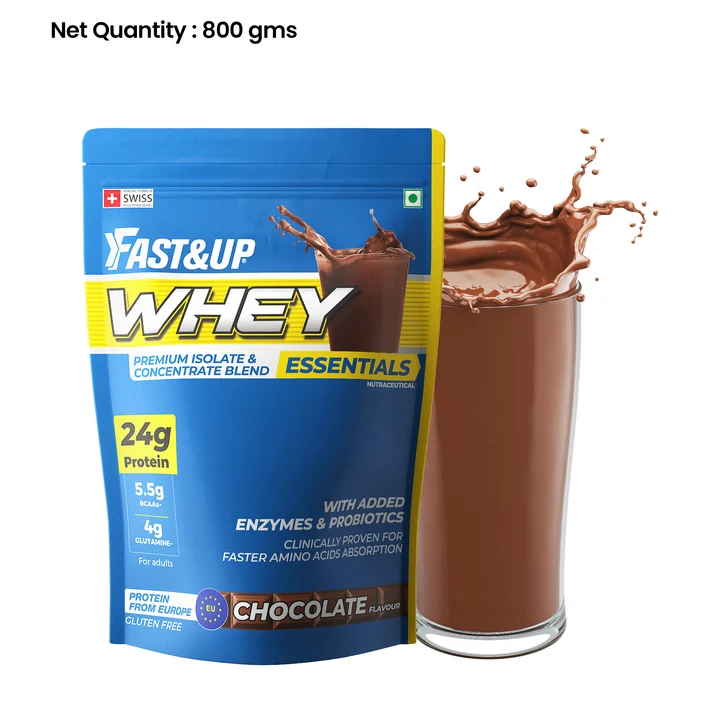 Whey Essentials - Premium Whey Isolate + Concentrate - Chocolate (25Serv)