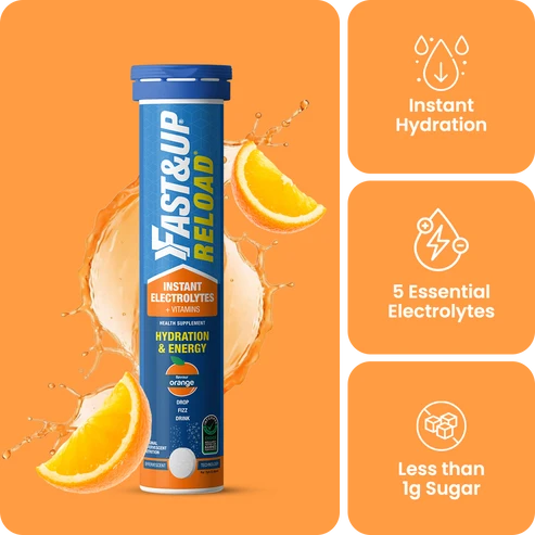 Reload Low Sugar Instant Hydration Drink - Orange