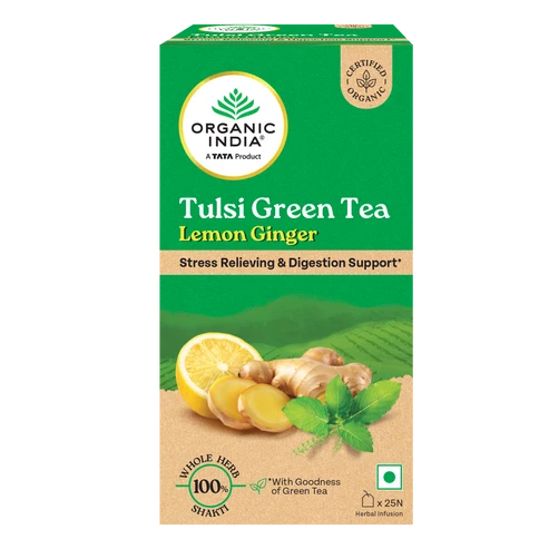 Tulsi Green Tea Lemon Ginger