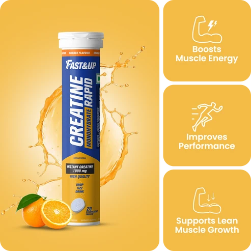 Creatine Rapid Effervescent - Orange