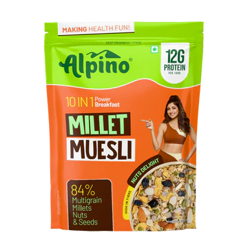 Alpino Millet Muesli Nuts Delight 400G